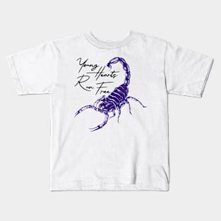 YOUNG HEARTS RUN FREE Kids T-Shirt